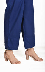 Blue Dyed Straight Pant - (Pret)