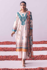 Dynasty 3PCs Lawn Embroidered - (Pret)
