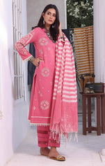 Cashmere Rose 3PCs Lawn Embroidered - (Unstitched)