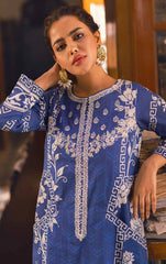 Ink Lawn Embroidered Shirt