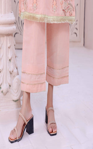 Women Peach Masoori Trouser - OWSP-2209006-A