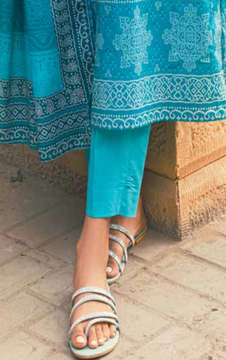 Women Ferozi Lawn Trouser - OWSP-2302007-A