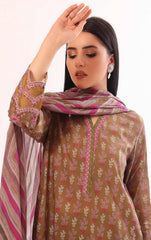 Beetle 3PCs Lawn Printed