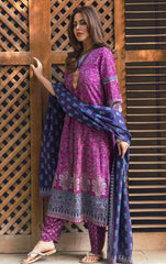 Haze 3PCs Lawn Printed