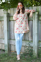 Powder Puff Lawn Printed Shirt