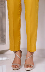 Mustard Dyed Straight Pant
