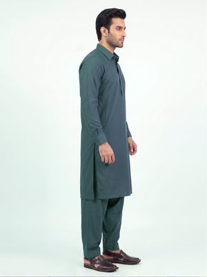 Mens Unstitched Star Space Cotton Green_SQ-021