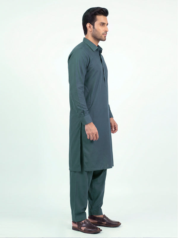 Mens Unstitched Star Space Cotton Green_SQ-021