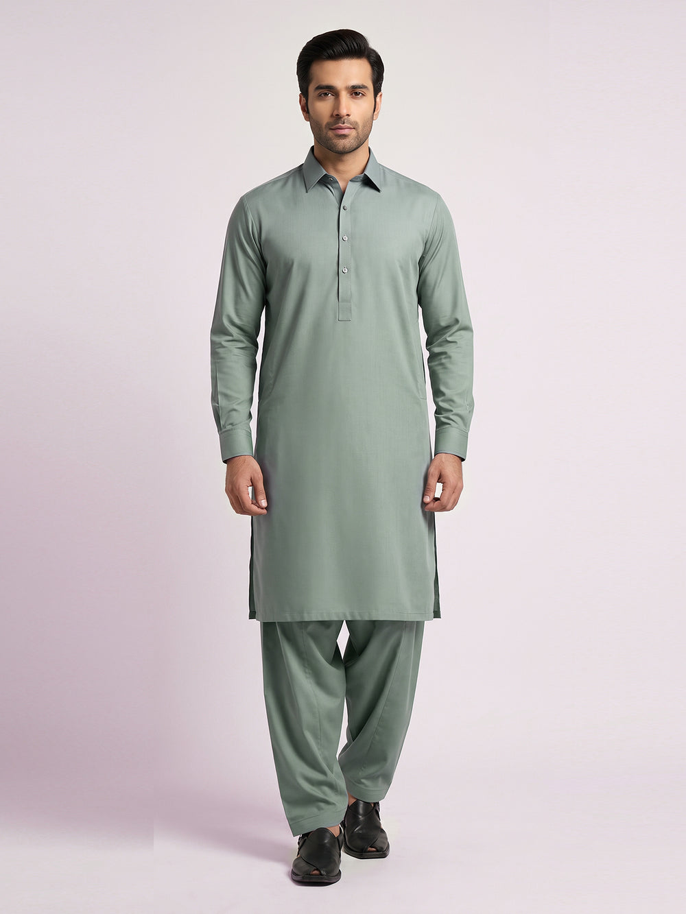 Mens Unstitched Star Infinity Cotton Aqua Blue_OMUS-2211103