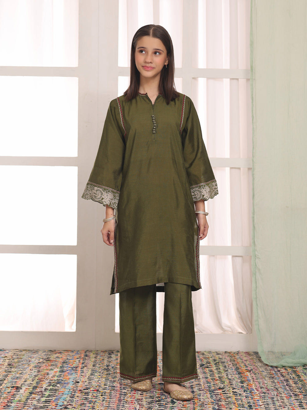 Aangan Girls-26 Embroidered