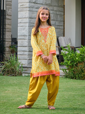 1Pc Embroidered Pret Kurti Lawn - OGEKT-2304005