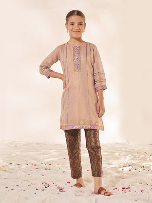 1Pc Fancy Pret Kurti Masoori Light Purple - OGKTG-2303020