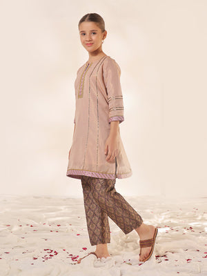 1Pc Fancy Pret Kurti Masoori Light Purple - OGKTG-2303020