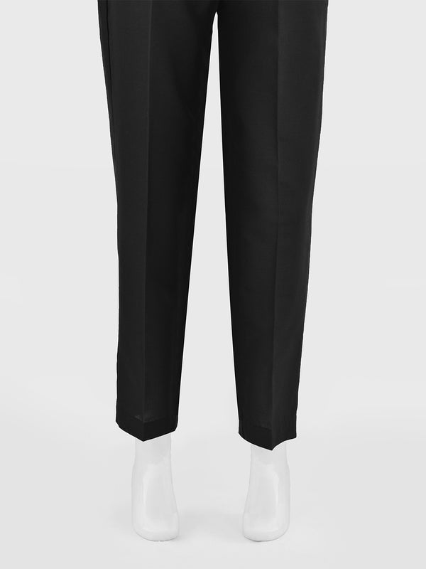 Girls' Black Blended Trouser - OGSP-2301025
