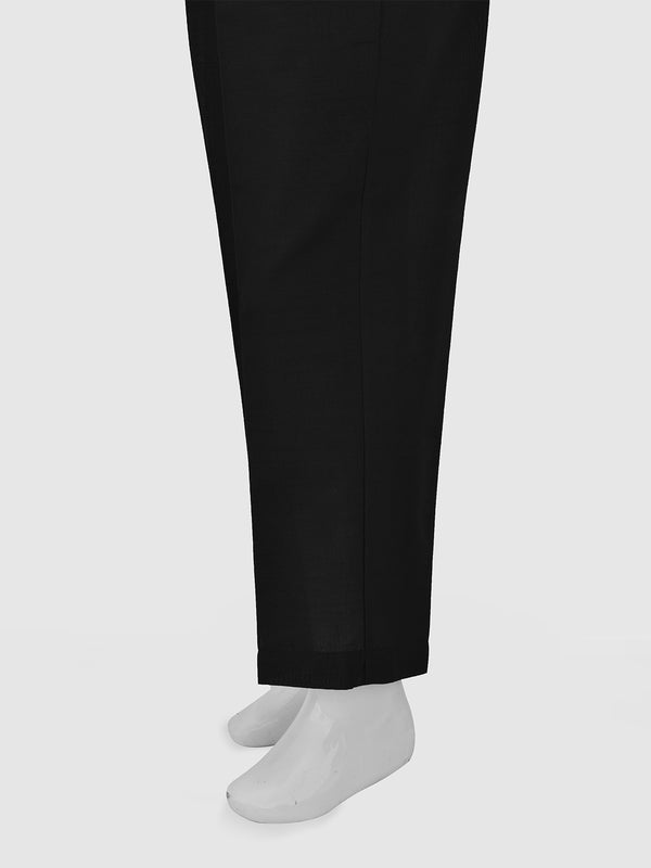 Girls' Black Blended Trouser - OGSP-2301025