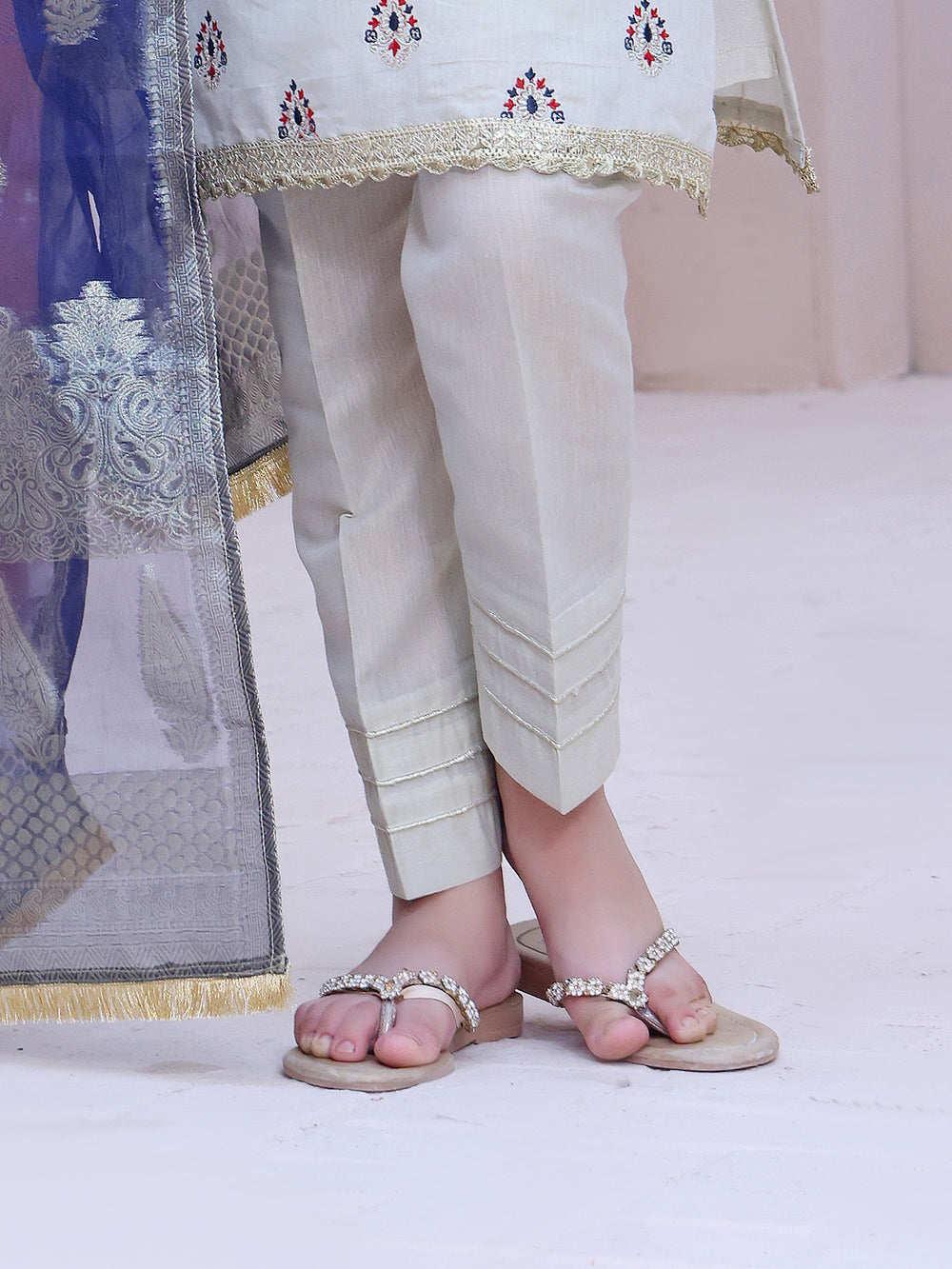 Girls' Fawn Masoori Trouser - OGSP-2209009-A