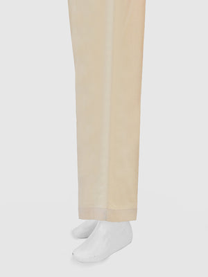 Girls' Beige Dyed Cambric Trouser - OGSP-2411034