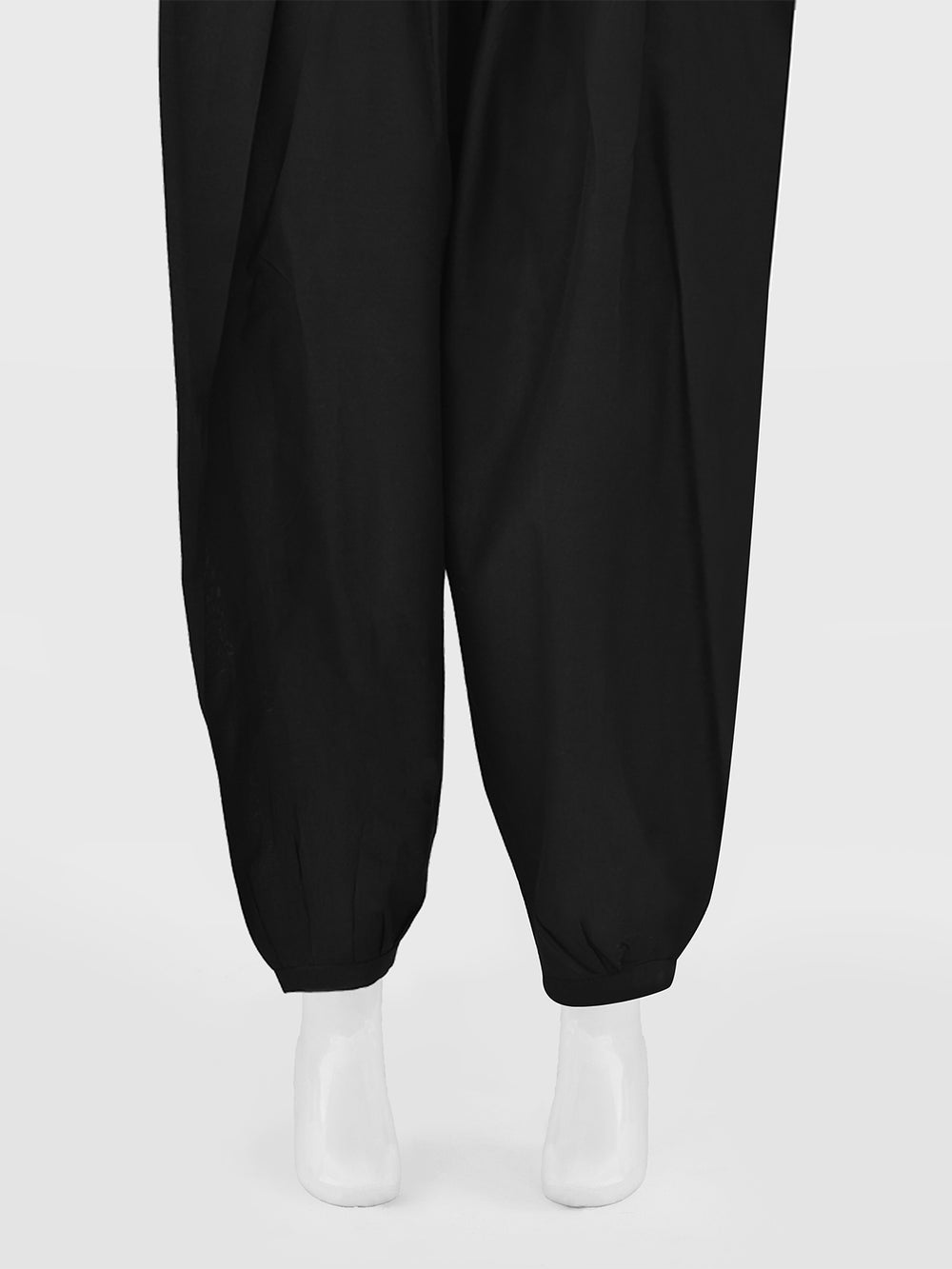 Girls' Black Dyed Lawn Shalwar - OGSL-2301026-1