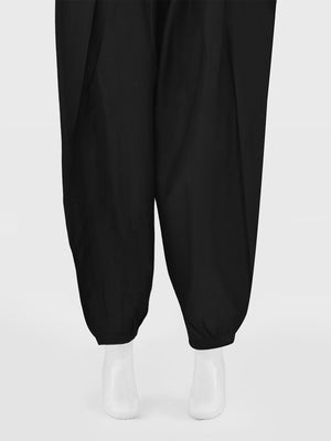 Girls' Black Dyed Lawn Shalwar - OGSL-2301026-1