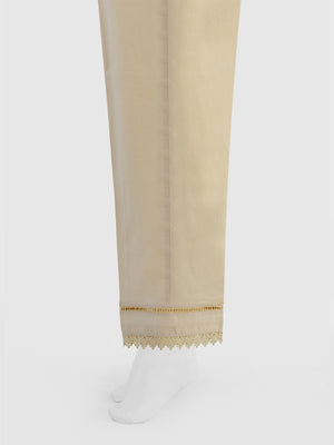 Women Beige Lawn Trouser - OWSP-2211029-2