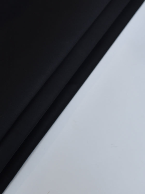 Mens Unstitched Star Crystal Latha Cotton Black_SQ-018