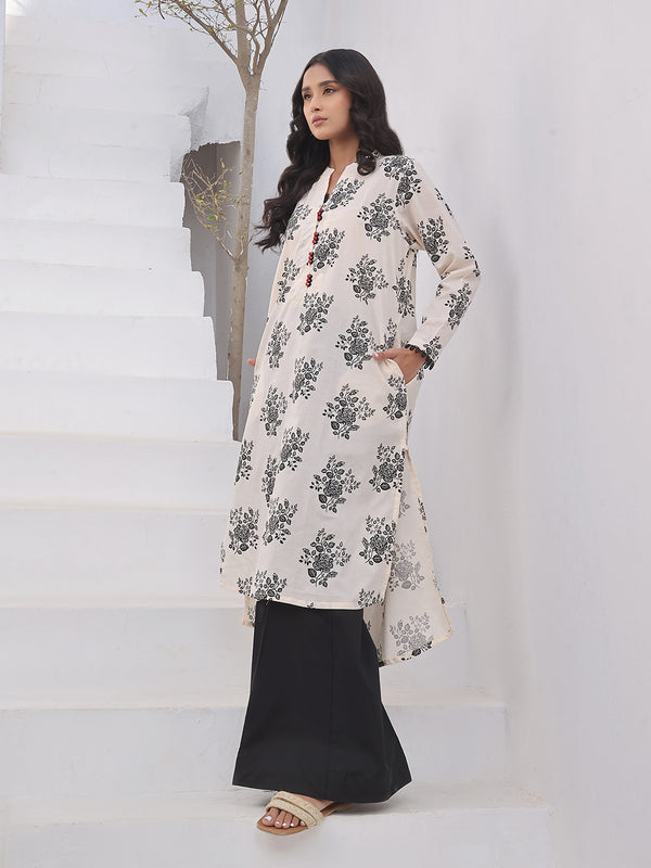 1Pc Printed Pret Kurti Lawn - OWKTG-2310012