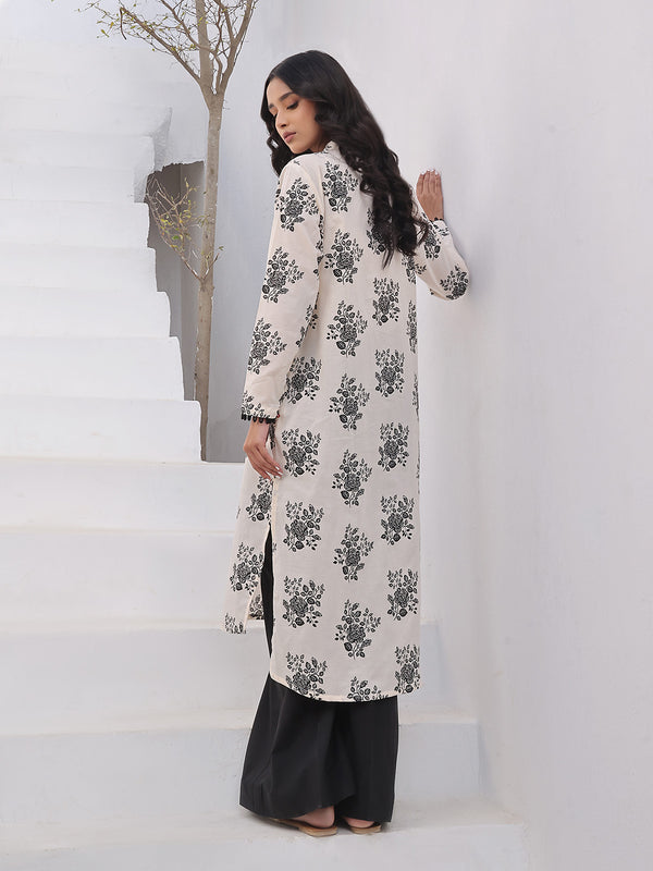 1Pc Printed Pret Kurti Lawn - OWKTG-2310012