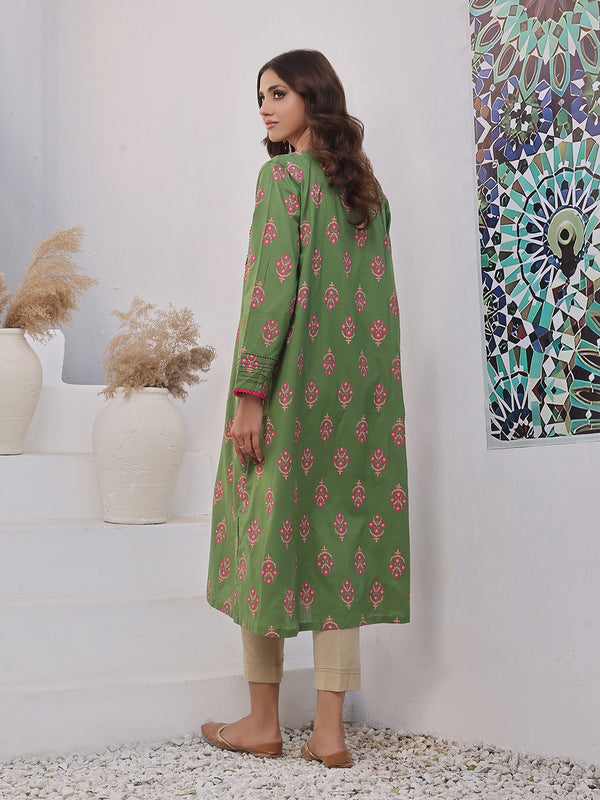 1Pc Printed Pret Kurti Lawn - OWKTG-2310029