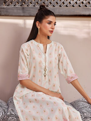 1Pc Embroidered Unstitched Lawn Light Green - OLEKS-6229-A