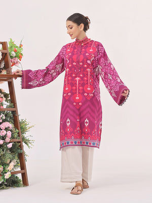 1Pc Printed Unstitched Lawn Plum - OLK-6099-A