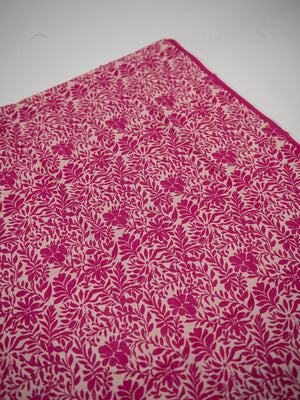 1Pc Printed Unstitched Kurti Lawn Pink - OLK-6325-A