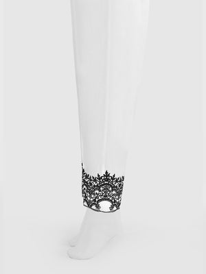 Women White Lawn Trouser - OWESP-2203002