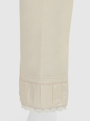 Women Off White Lawn Trouser - OWSP-2203010-1