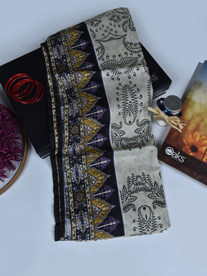 1Pc Printed Pret Dupatta Lawn Multi - OWDT-2504020-10