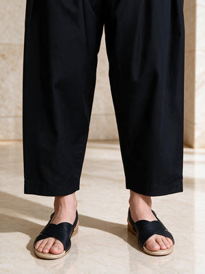 Women Black Lawn Shalwar - OWSL-2211028-1