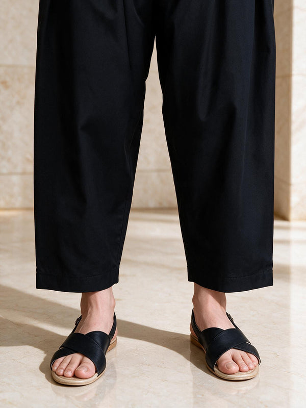 Women Black Lawn Shalwar - OWSL-2211028-1