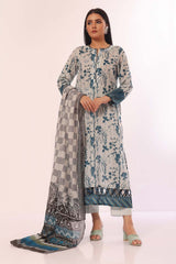 Florence 3PCs Lawn Printed