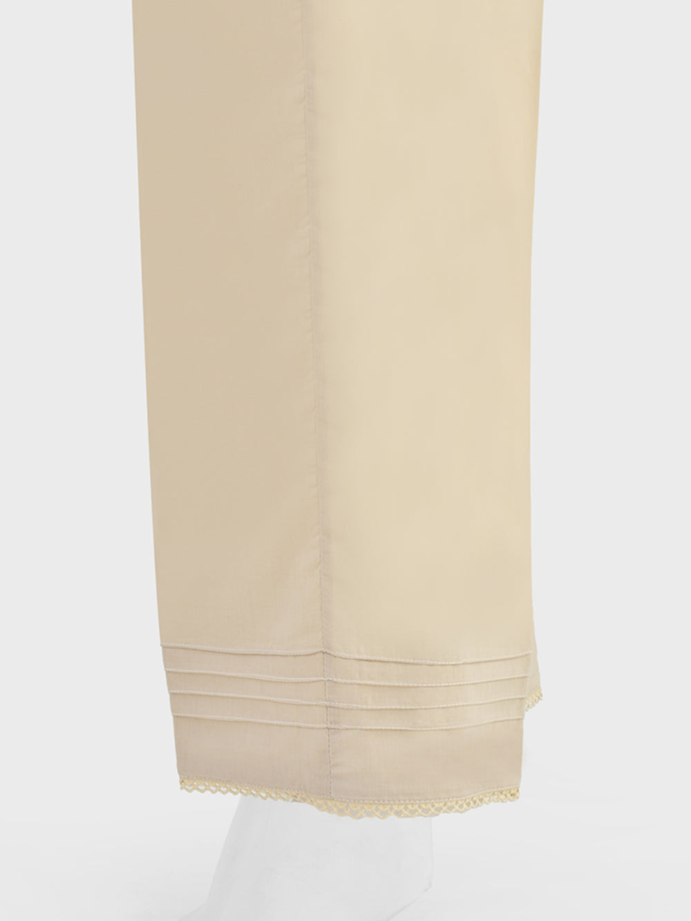 Women Beige Cambric Trouser - OWSP-2301023-1