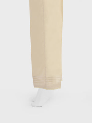 Women Beige Cambric Trouser - OWSP-2301023-1