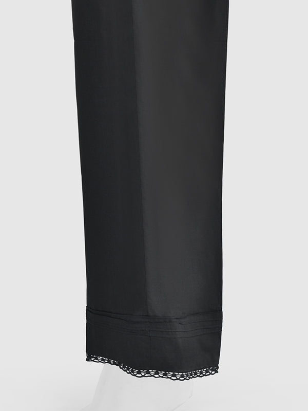 Women Black Cambric Trouser - OWSP-2301023-2