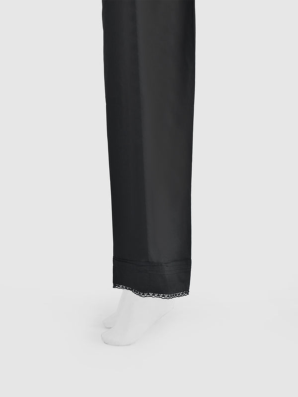 Women Black Cambric Trouser - OWSP-2301023-2