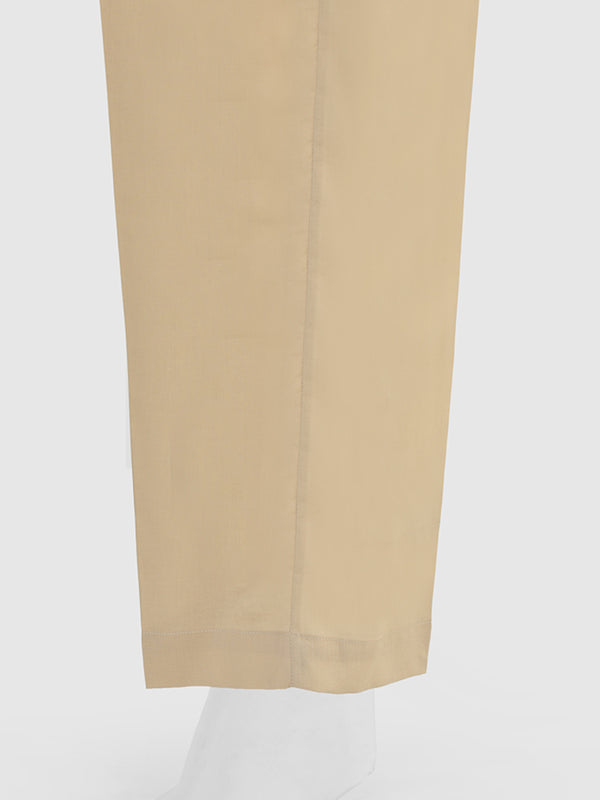 Women Beige Cambric Trouser - OWSP-2411027-1