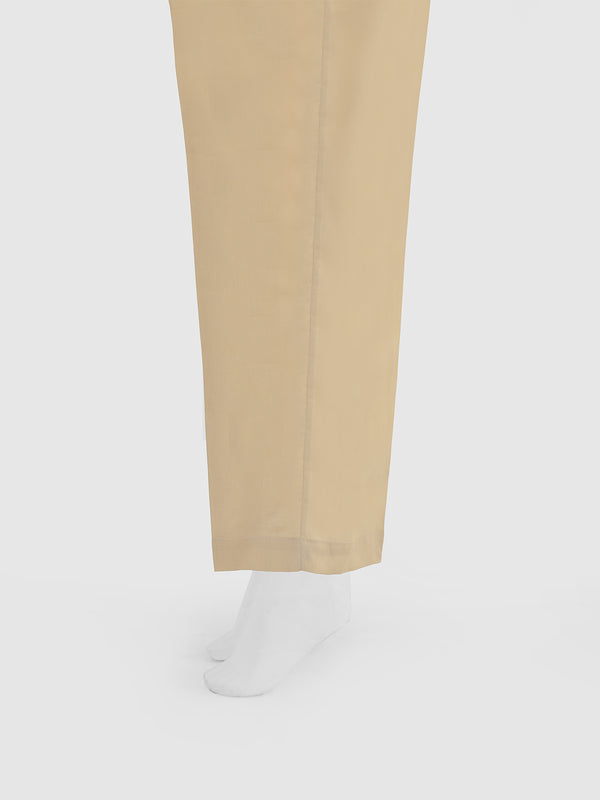 Women Beige Cambric Trouser - OWSP-2411027-1
