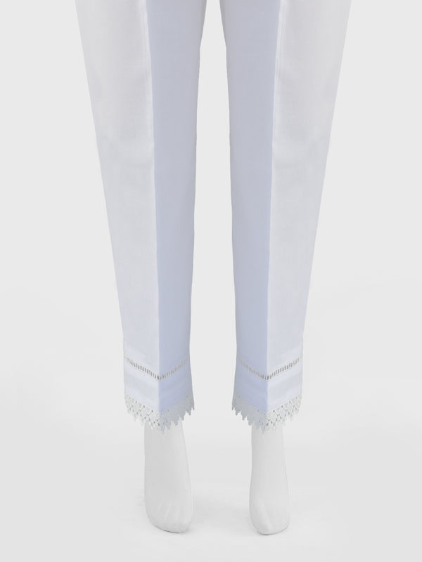 Women White Lawn Trouser - OWSP-2211029-1