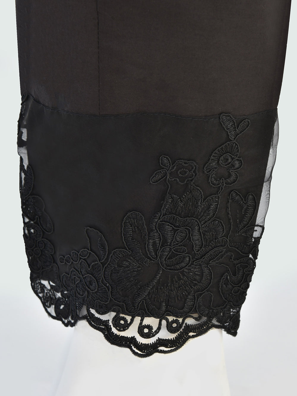 Women Black Lawn Trouser - OWESP-2206032