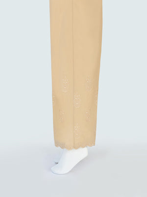 Women Beige Lawn Trouser - OWESP-2206033-1