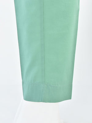 Women Dark Green Cambric Trouser - OWSP-1910004-A