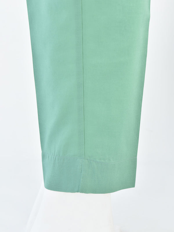Women Dark Green Cambric Trouser - OWSP-1910004-A