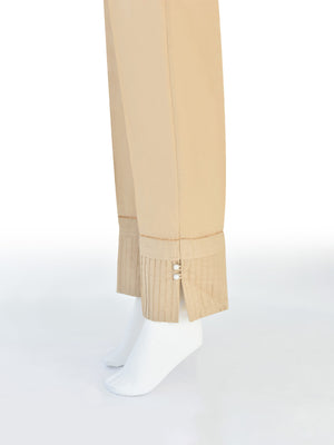 Women Beige Lawn Trouser - OWSP-2206037-1