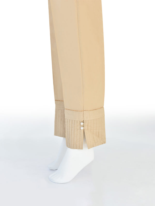 Women Beige Lawn Trouser - OWSP-2206037-1
